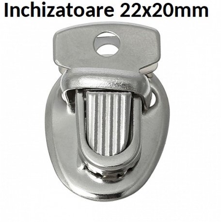 Inchizator posete-plicuri-geanta-rucsac, 22x20mm