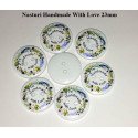 Nasturi Handmade With Love - 23mm *set 10 buc*