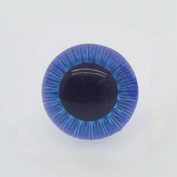 Ochi jucarii 15mm cu iris albastru *10 bucati*