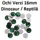 Ochi Mov pentru Dinozaur 16mm - 2 bucati