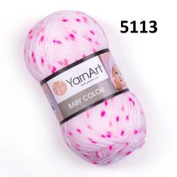 YarnArt - Baby Color - Acril Copii Pepit -6 lei/bobina