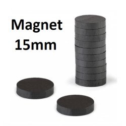 Magneti rotunzi 12mm - set 10 bucati