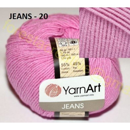 YarnArt - Jeans - 55% Bumbac 45% Acril